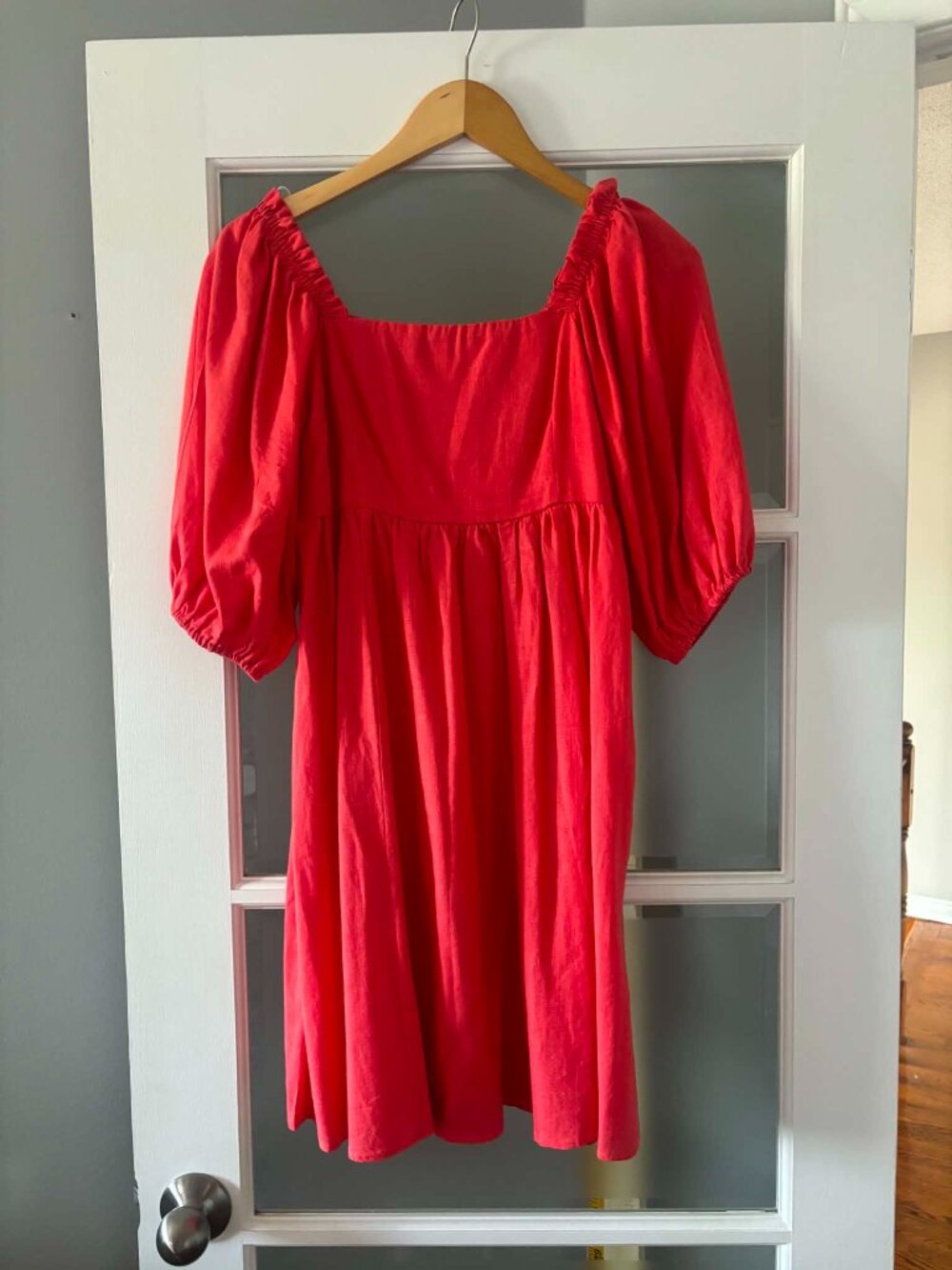 Abel the Label Linen Blend Dress
